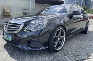 Black Mercedes-Benz E-Class 2014 for sale in Automatic
