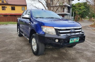 Blue Ford Ranger 2013 for sale in Manila