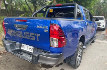 Blue Toyota Hilux 2020 for sale in Automatic