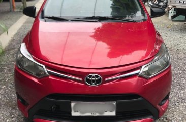 Red Toyota Vios 2015 for sale in Valenzuela