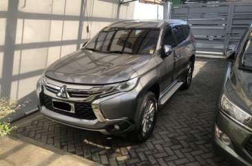 Grey Mitsubishi Montero Sport 2016 for sale