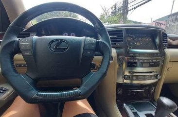 Black Lexus LX 2009 for sale in Automatic