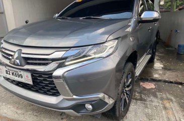 Silver Mitsubishi Montero Sport 2018 for sale in Automatic