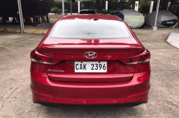 Red Hyundai Elantra 2018 for sale in Manila