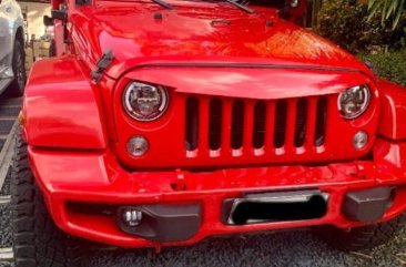 Selling Red Jeep Wrangler 2018 in Pasig