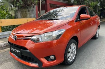Orange Toyota Vios 2018 for sale in Quezon City