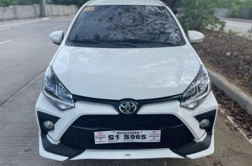 Selling White Toyota Wigo 2021 in Quezon City