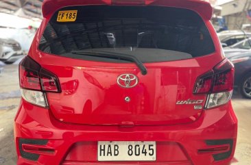 Red Toyota Wigo 2020 for sale in Quezon City