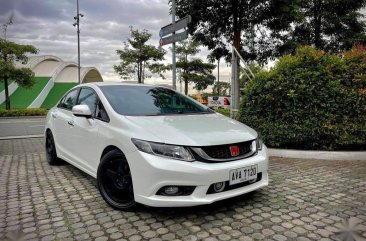 White Honda Civic 2015 for sale