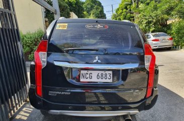 Black Mitsubishi Montero 2016 for sale in Quezon City