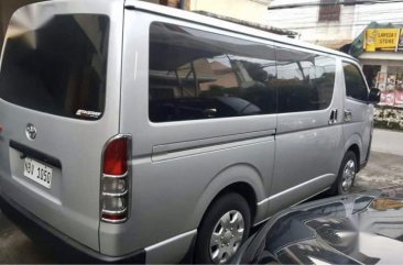 Silver Toyota Hiace 2017 for sale in Manila