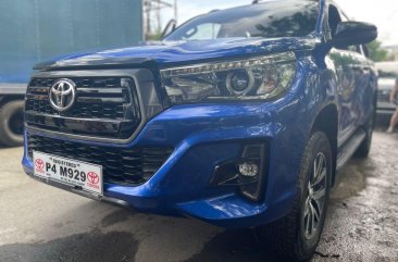 Blue Toyota Hilux 2020 for sale in Automatic