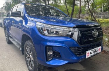 Blue Toyota Hilux 2020 for sale in Automatic