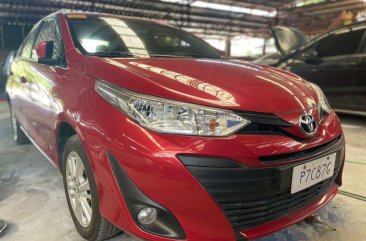 Red Toyota Vios 2020 for sale in Quezon City