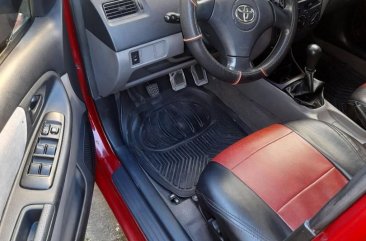 Red Toyota Vios 2006 for sale in Las Pinas