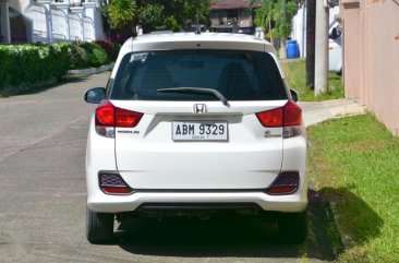 Sell White 2015 Honda Mobilio SUV in Cebu City