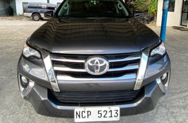 Grey Toyota Fortuner 2018 for sale in Automatic