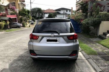 Selling Silver Honda Mobilio 2016 in Muntinlupa