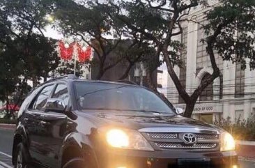 Sell Black 2007 Toyota Fortuner in Quezon City