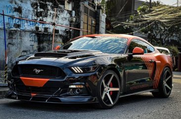 Black Ford Mustang 2017 for sale in Automatic