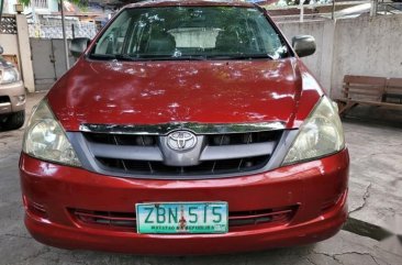 Red Toyota Innova 2005 for sale in Manila