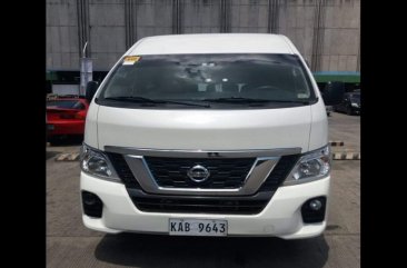 White Nissan Nv350 Urvan 2018 Van for sale in Caloocan