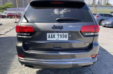 Grey Jeep Grand Cherokee 2014 for sale in Pasig