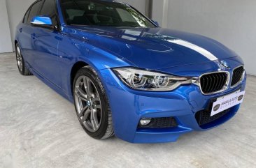 Selling Blue BMW 320D 2018 in San Mateo