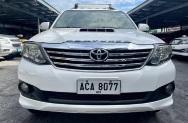 Selling Pearl White Toyota Fortuner 2014 in Las Piñas