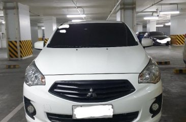 White Mitsubishi Mirage G4 2015 for sale in Automatic