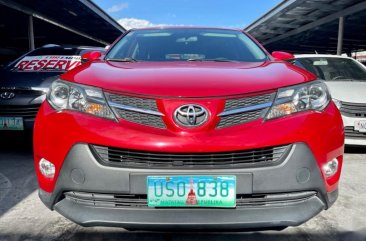 Red Toyota Rav4 2013 for sale in Las Piñas