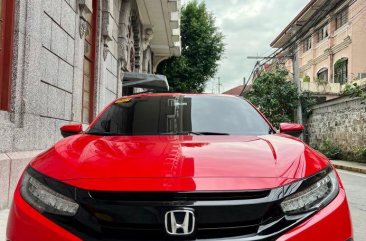 Selling Red Honda Civic 2018 in Manila