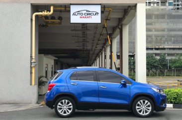 Selling Blue Chevrolet Trax 2019 in Makati