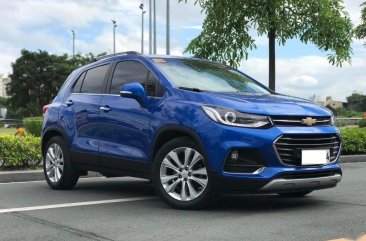 Selling Blue Chevrolet Trax 2019 in Makati