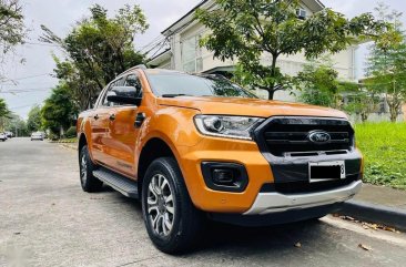 Orange Ford Ranger 2019 for sale in Quezon 