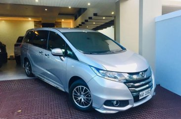 Silver Honda Odyssey 2018 for sale in Quezon
