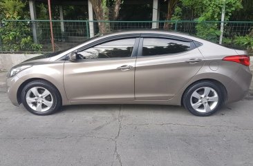 Silver Hyundai Elantra 2012 for sale in Muntinlupa 