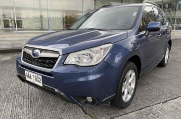 Selling Blue Subaru Forester 2014 in Pasig