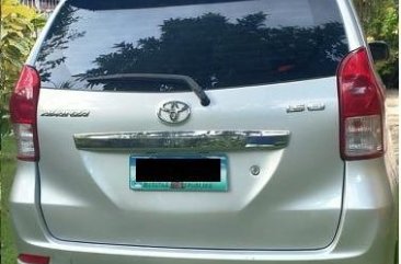 Silver Toyota Avanza 2012 for sale in Cebu City