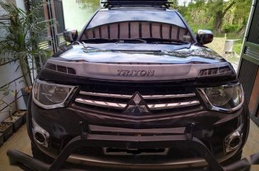 Selling Black Mitsubishi Strada 2014 in Gapan