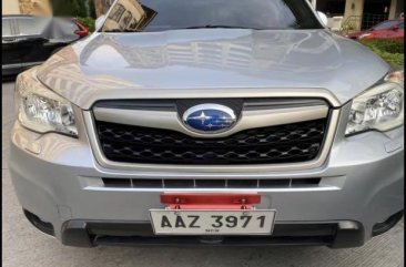 Silver Subaru Forester 2014 for sale in Pasig