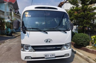 Pearl White Hyundai County 2018 for sale in Pasig