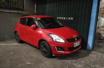 Selling Red Suzuki Swift 2016 in Parañaque