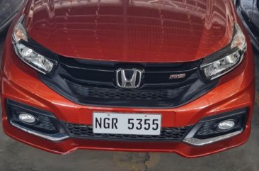 Selling Orange Honda Mobilio 2019 SUV in Pasig