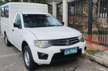 Sell White 2013 Mitsubishi L200 in Quezon City