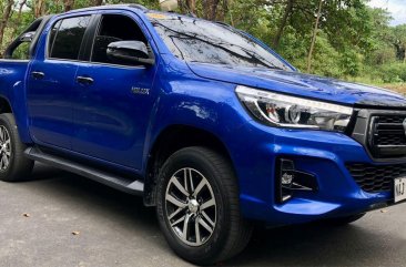 Blue Toyota Hilux 2018 for sale in Pasig