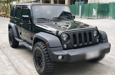 Red Jeep Wrangler 2016 for sale in Automatic