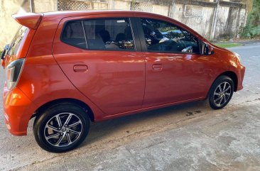 Sell Orange 2020 Toyota Wigo in Quezon City