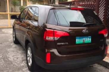 Brown Kia Sorento 2014 for sale in Automatic