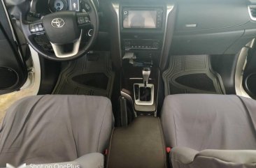 Pearl White Toyota Fortuner 2018 for sale in Automatic